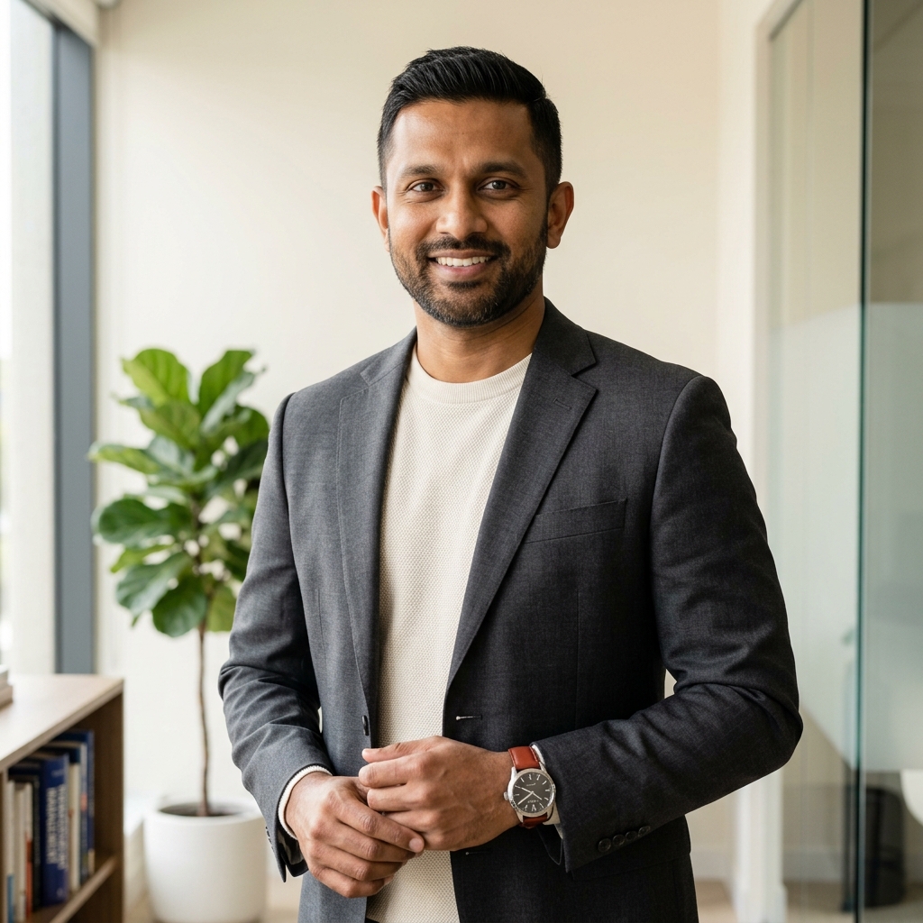 Dev Patel, Insurance consultant