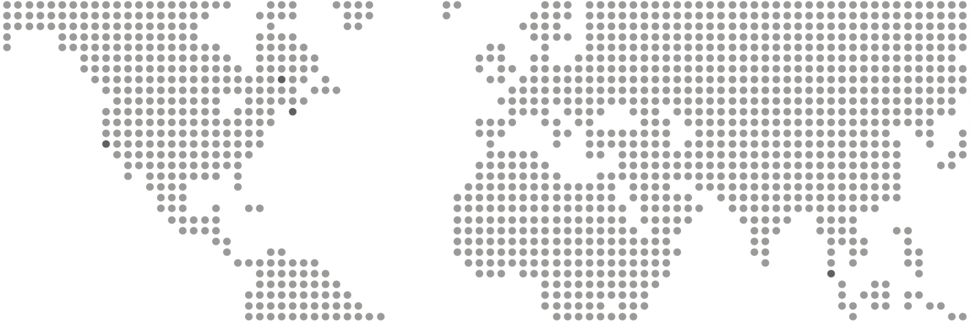 World map showing Aktus office locations